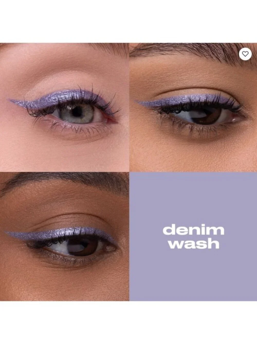 24/7 Liquid Stick Retractable Waterproof Eyeliner + Brush, Denim Wash,New